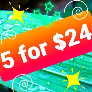 🌺Year-round SALE 🌺 5 items for $24 if it has 🌺🌻🍁❄ in the name!